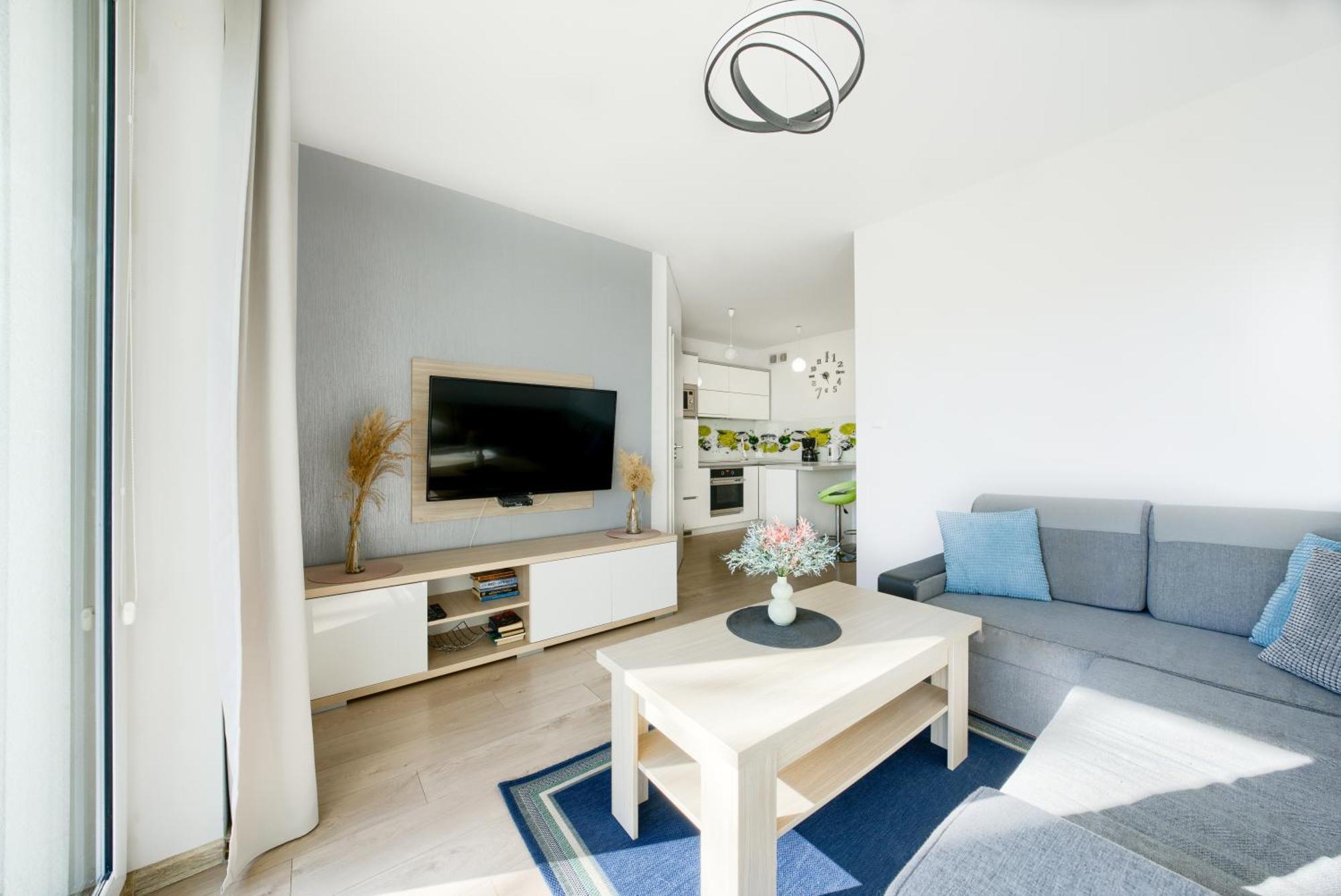Apartamentyprzymorzu Apartament Z Basenem I Bawialnia Kolobrzeg Bagian luar foto